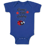 Cute Granny's Little Ladybug Insect with Flowers
