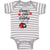Baby Clothes Cute Granny's Little Ladybug Insect with Flowers Baby Bodysuits