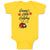 Baby Clothes Cute Granny's Little Ladybug Insect with Flowers Baby Bodysuits
