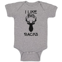 I like Big Racks Deer A Silhouette Head and Horns