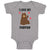 Baby Clothes I Love My Paw Paw Bear Love Towards Daddy Baby Bodysuits Cotton