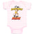 Baby Clothes I'M Bananas for Mimi Playful Wild Monkey Holding Banana Cotton