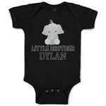 Baby Clothes Cute Little Brother Elephant Dylan Sitting Baby Bodysuits Cotton