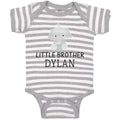 Baby Clothes Cute Little Brother Elephant Dylan Sitting Baby Bodysuits Cotton