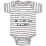 Baby Clothes Cute Little Brother Elephant Dylan Sitting Baby Bodysuits Cotton