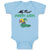 Baby Clothes My First Mardi Gras Celebration Usa Crocodile Head with Hat Cotton