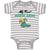 Baby Clothes My First Mardi Gras Celebration Usa Crocodile Head with Hat Cotton