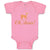 Baby Clothes Oh, Dear! Cute Spotted Fallow Female Deer Wild Animal Cotton