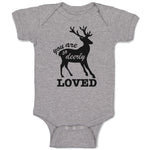 You Are So Deerly Loved Silhouette Deer Side View Mammal