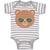 Baby Clothes Cute Bear Wearing Sunglass Toy Teddy Bear Face Baby Bodysuits