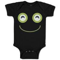 Baby Clothes A Frog Smile Expression Funny Face Baby Bodysuits Boy & Girl Cotton
