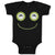 Baby Clothes A Frog Smile Expression Funny Face Baby Bodysuits Boy & Girl Cotton