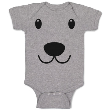 Baby Clothes Dog Face and Head Baby Bodysuits Boy & Girl Newborn Clothes Cotton