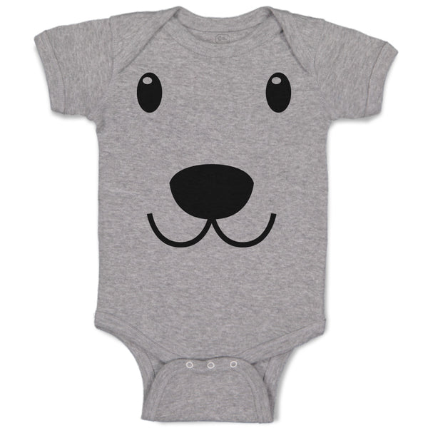 Baby Clothes Dog Face and Head Baby Bodysuits Boy & Girl Newborn Clothes Cotton
