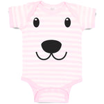 Baby Clothes Dog Face and Head Baby Bodysuits Boy & Girl Newborn Clothes Cotton