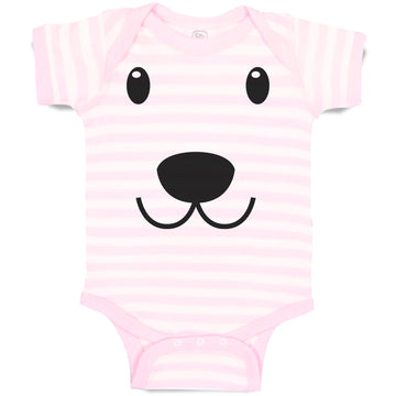 Baby Clothes Dog Face and Head Baby Bodysuits Boy & Girl Newborn Clothes Cotton