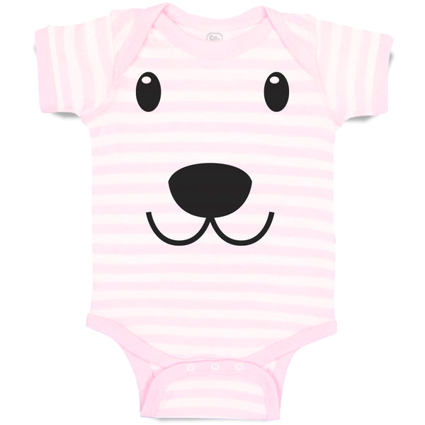 Baby Clothes Dog Face and Head Baby Bodysuits Boy & Girl Newborn Clothes Cotton