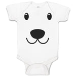 Baby Clothes Dog Face and Head Baby Bodysuits Boy & Girl Newborn Clothes Cotton