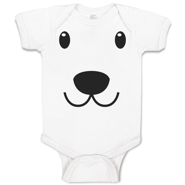 Baby Clothes Dog Face and Head Baby Bodysuits Boy & Girl Newborn Clothes Cotton