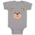 Baby Clothes Bear Face and Head Baby Bodysuits Boy & Girl Newborn Clothes Cotton