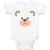 Baby Clothes Bear Face and Head Baby Bodysuits Boy & Girl Newborn Clothes Cotton