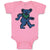 Baby Clothes Animated Dancing Teddy Bear Toy Baby Bodysuits Boy & Girl Cotton