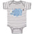 Baby Clothes Rhinoceros Grazing in An Open Field and 1 Horned Unicornis Cotton