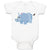 Baby Clothes Rhinoceros Grazing in An Open Field and 1 Horned Unicornis Cotton