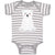 Baby Clothes Animated White Teddy Bear Toy Baby Bodysuits Boy & Girl Cotton