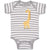 Baby Clothes Cute Giraffe Turning Side View with Closed Eyes Baby Bodysuits