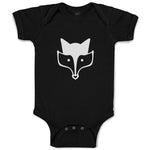Baby Clothes Fox Head and Snout Wildlife Baby Bodysuits Boy & Girl Cotton