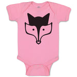 Baby Clothes Fox Head and Snout Wildlife Baby Bodysuits Boy & Girl Cotton