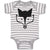 Baby Clothes Fox Head and Snout Wildlife Baby Bodysuits Boy & Girl Cotton