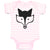 Baby Clothes Fox Head and Snout Wildlife Baby Bodysuits Boy & Girl Cotton
