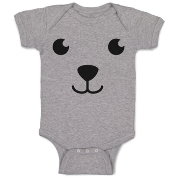 Baby Clothes Teddy Bear Gesture Face Baby Bodysuits Boy & Girl Cotton