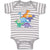 Baby Clothes Dinosaur Buddies Rex, Triceratops Stegosaurus Baby Bodysuits Cotton