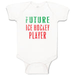 Baby Clothes Future Ice Hockey Player Sport Future Sport Baby Bodysuits Cotton