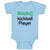 Baby Clothes Future Kickball Player Sport Future Sport Baby Bodysuits Cotton