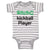 Baby Clothes Future Kickball Player Sport Future Sport Baby Bodysuits Cotton