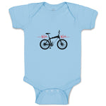 Baby Clothes My Heart Beats for Bmx Sport Baby Bodysuits Boy & Girl Cotton