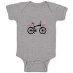 Baby Clothes My Heart Beats for Bmx Sport Baby Bodysuits Boy & Girl Cotton