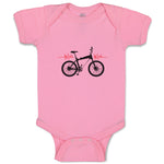 Baby Clothes My Heart Beats for Bmx Sport Baby Bodysuits Boy & Girl Cotton