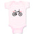 Baby Clothes My Heart Beats for Bmx Sport Baby Bodysuits Boy & Girl Cotton