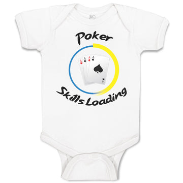 Baby Clothes Poker Skills Loading Sport Baby Bodysuits Boy & Girl Cotton