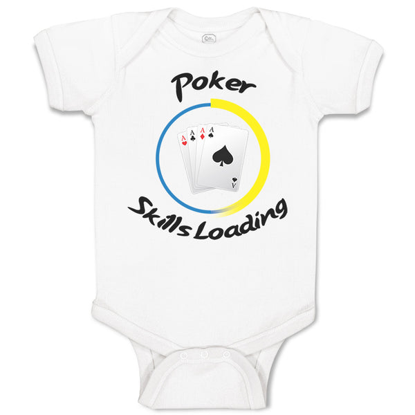 Baby Clothes Poker Skills Loading Sport Baby Bodysuits Boy & Girl Cotton