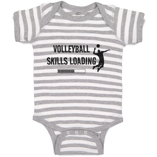 Baby Clothes Volleyball Skills Loading Sport Baby Bodysuits Boy & Girl Cotton