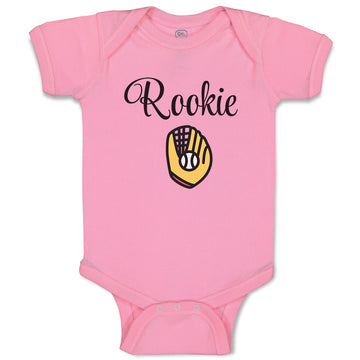 Baby Clothes Softball Rookie Sport Sports Softball Baby Bodysuits Cotton