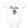 Baby Clothes Softball Rookie Sport Sports Softball Baby Bodysuits Cotton