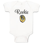 Baby Clothes Softball Rookie Sport Sports Softball Baby Bodysuits Cotton