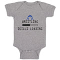 Baby Clothes Wrestling Skills Loading Sport Wrestling Baby Bodysuits Cotton